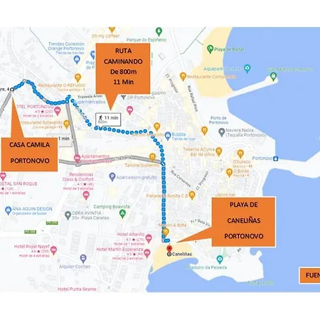 Casa Camila En Portonovo * サンシェンショ