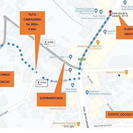 アパート Casa Camila En Portonovo サンシェンショ